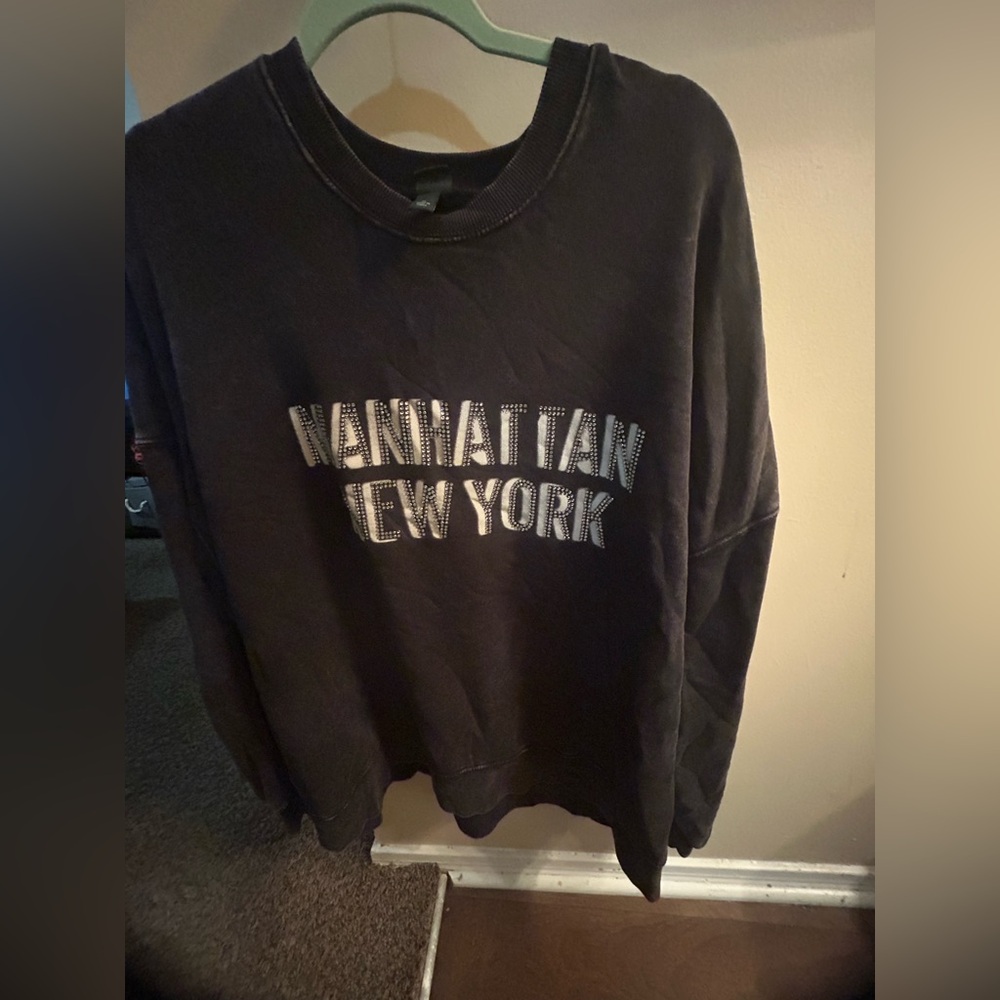 Wild Fable Black Crewneck Sweater